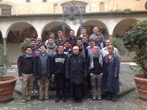 Servite Choir with Father Franco at Annunciata in Firenze (Flonce)